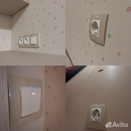 Услуги электрика Монтаж Установка