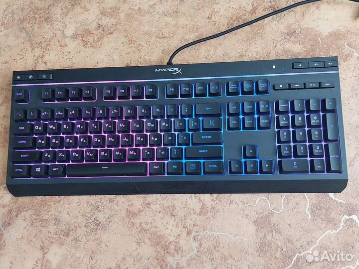 Клавиатура проводная HyperX Alloy Core RGB