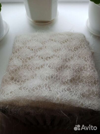 Пуховый платок шаль