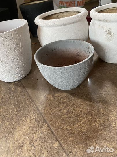 Горшки керамические для цветов