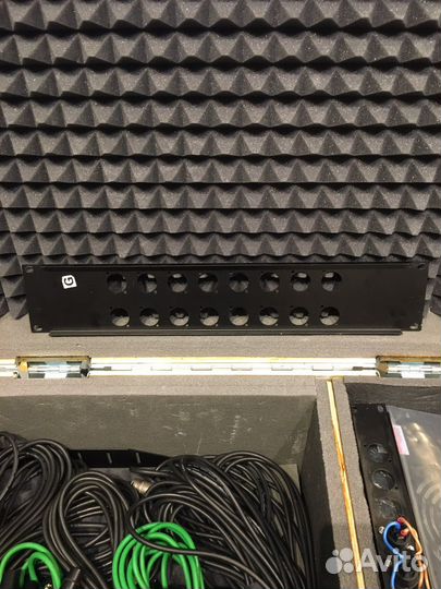 Панель коммутационная XLR в рэк 19