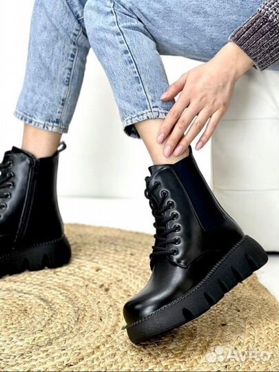 Ботинки зимние новые