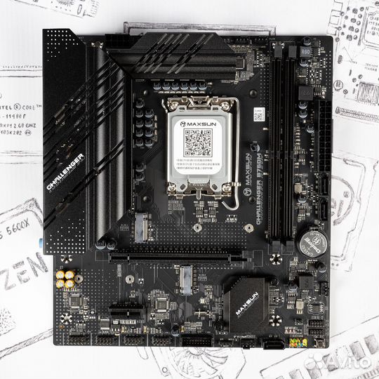 Материнская плата maxsun Challenger B760M 1700