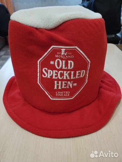 Мягкая шляпа с рекламой английского пива