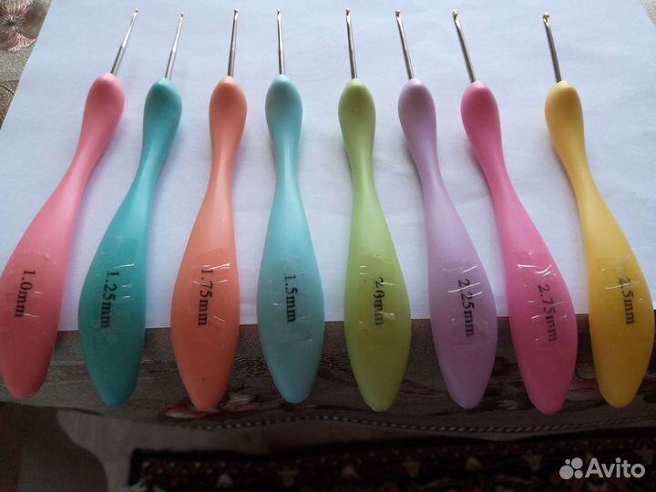 Крючки для вязания (набор) 1 - 2,5