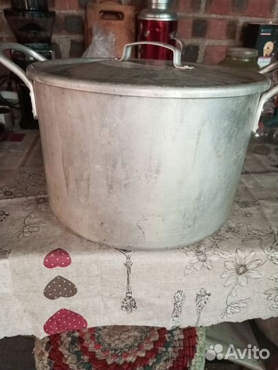 Кастрюля алюминиевая 20 литров