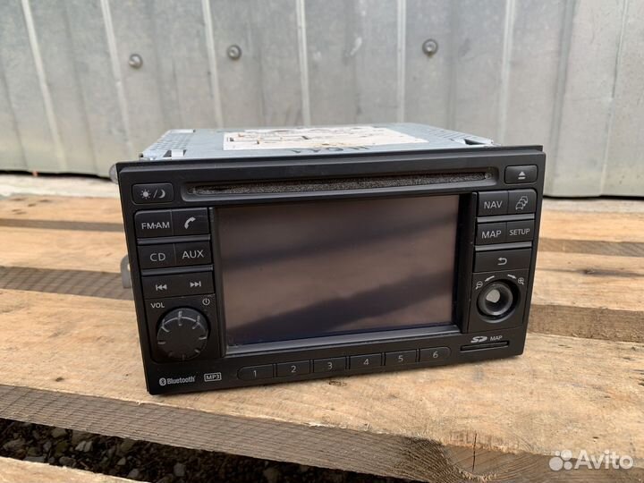 Магнитола Nissan Qashqai J10 2011 рестайл монитор