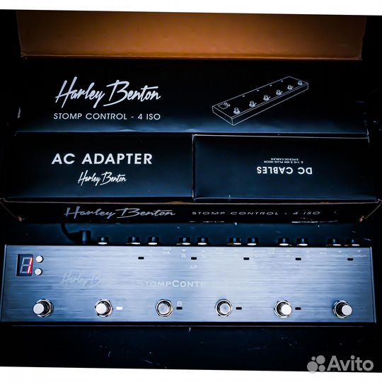 Harley Benton Stomp Control Iso 4 & Блок питания