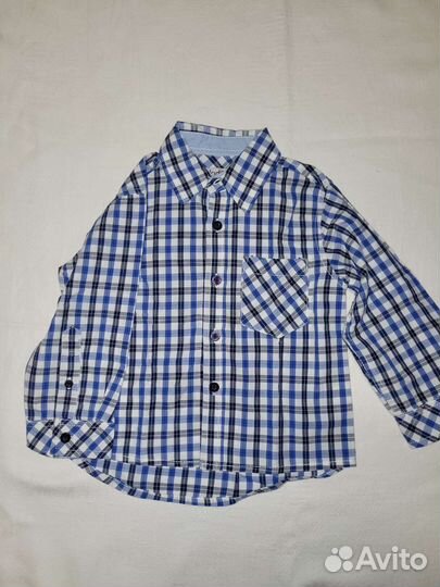 Рубашки на мальчика р. 98-104