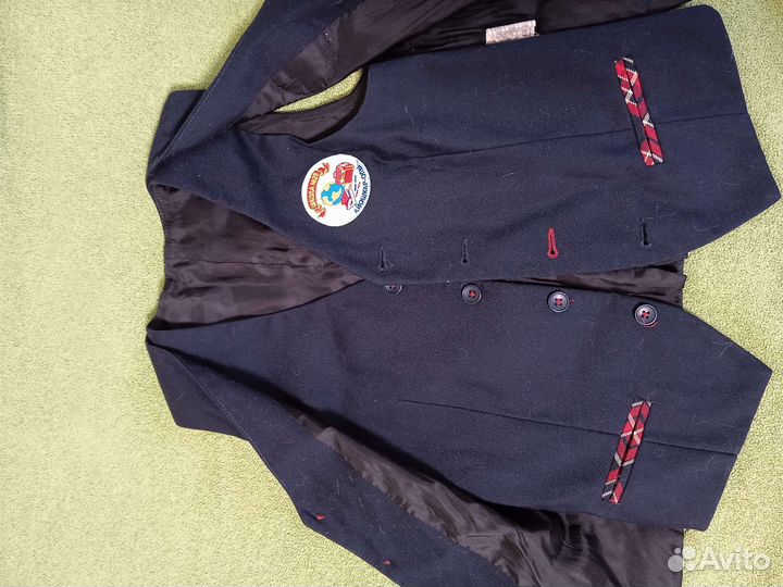 Жилетка для мальчика школьная 128