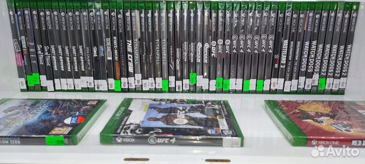 Игры на дисках для Xbox one диски