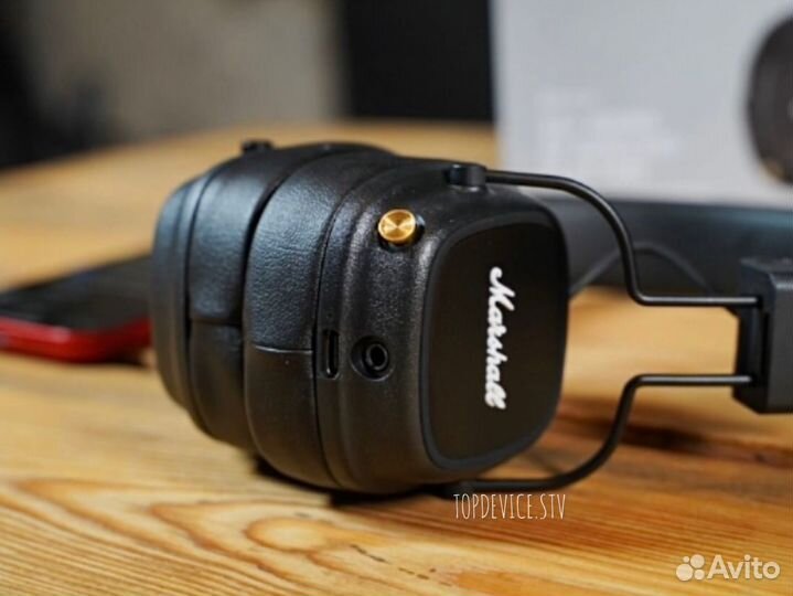 Беспроводные наушники Marshall Major 4 Black