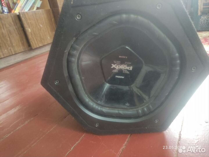 Сабвуфер sony xplod 1100w