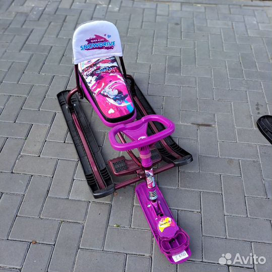 Детский снегокат Ника Тимка Спорт 4-1