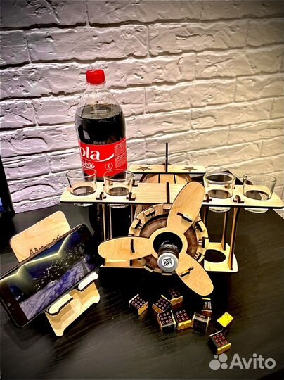 Самолет из фанеры мини-бар