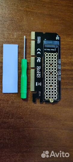 Адаптер PCI-E для SSD M2(NWMe)