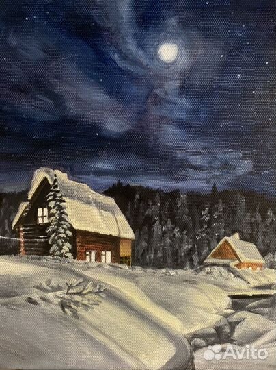 Картина маслом на холсте