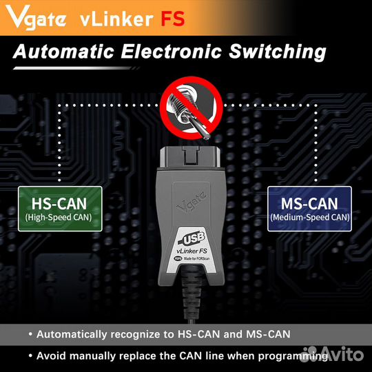 Vgate vLinker FS (все версии)