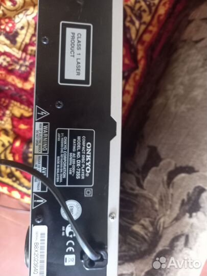 Compact disc player onkyo DX 7355
