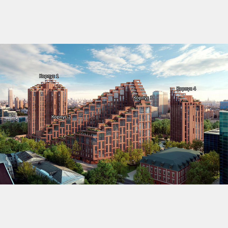 1-к. апартаменты, 42,1 м², 15/25 эт.