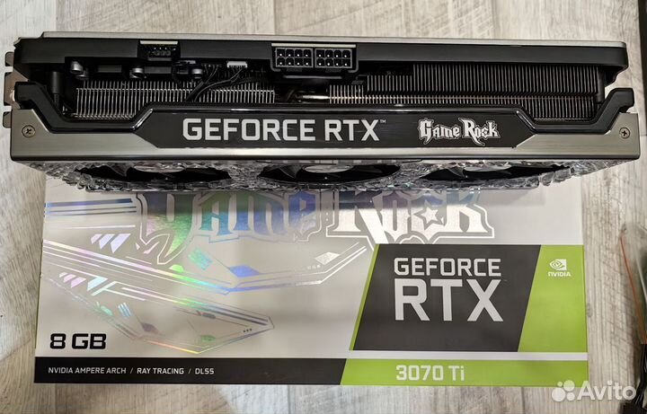 Видеокарта RTX 3070TI (гарантия, возможен обмен)