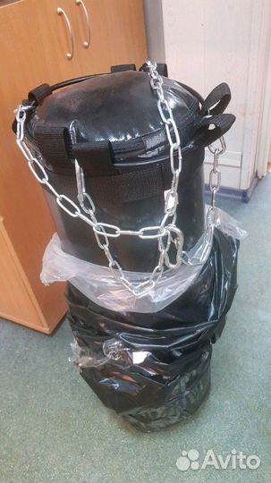 Боксерская груша 15-30кг черный