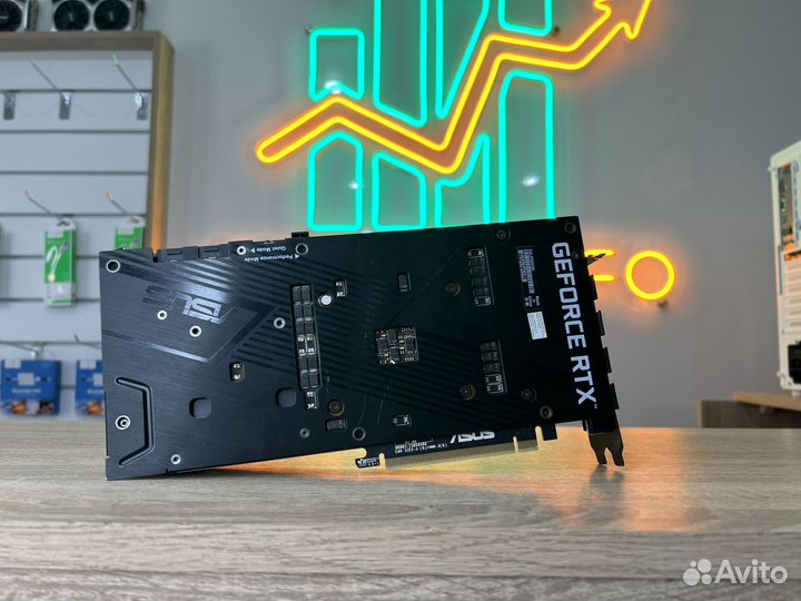 Видеокарта asus RTX 3070 Dual V2