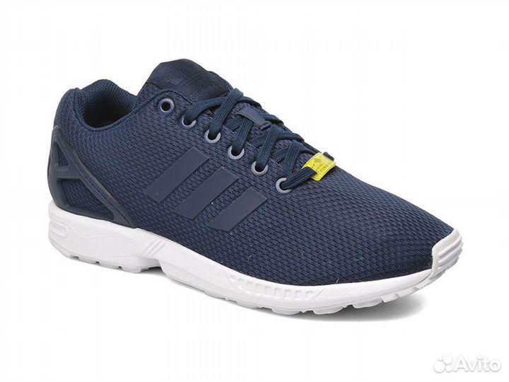 Кроссовки adidas zx flux синие 46 47