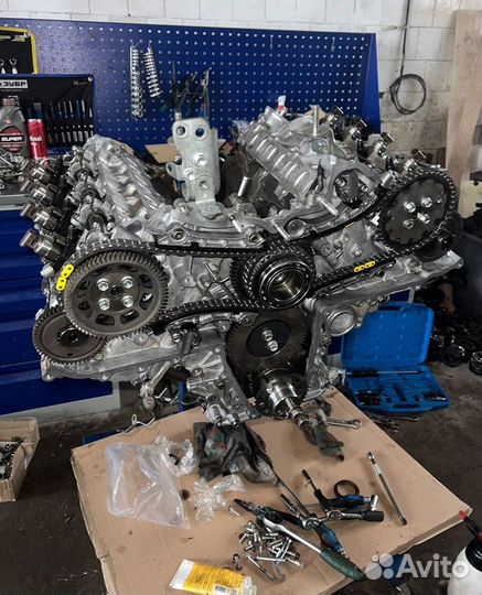 Двигатель 1VD-FTV / toyota Land Cruiser 200