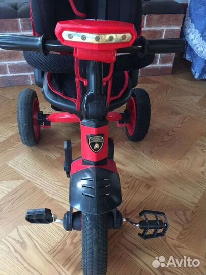 Детский велосипед коляска lamborghini