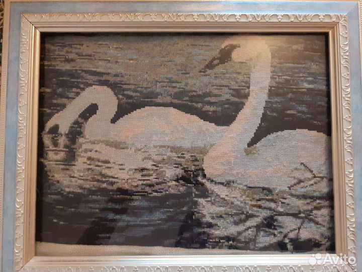 Картина вышитая крестом