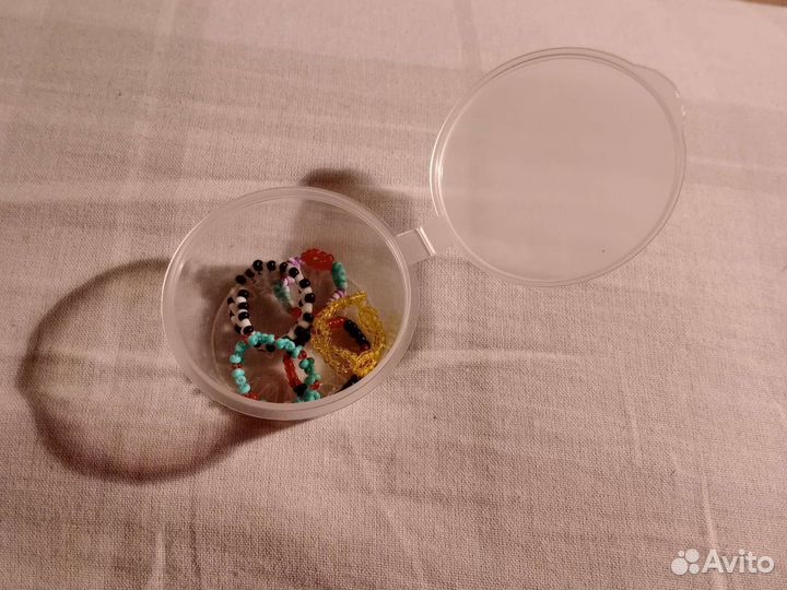 Кольца из бисера