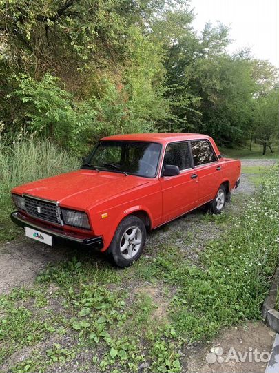 ВАЗ 2107 1.5 МТ, 1989, 150 000 км