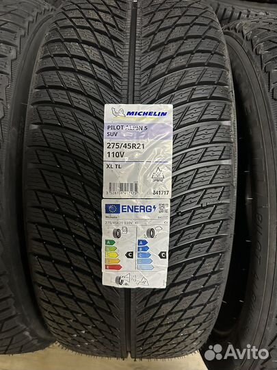 Michelin Pilot Alpin 5 SUV 275/45 R21 и 315/40 R21 110V