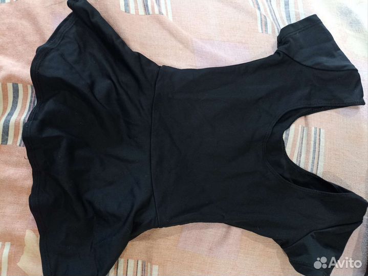 Купальник для танцев черный