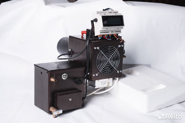 Котел на отработке 60-100кВт с цифровым дисплеем