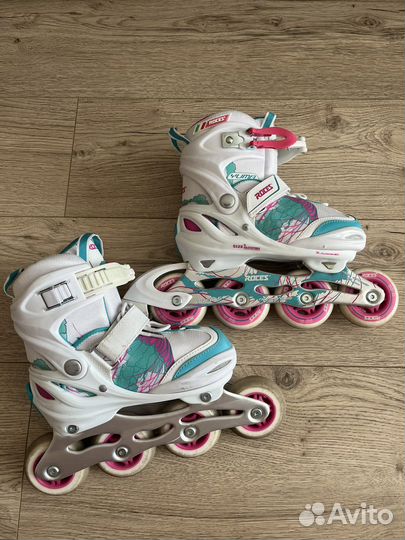 Детские ролики и защита Roces Yuma Girl