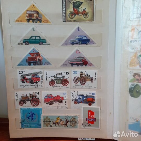 Альбом с почтовыми марками