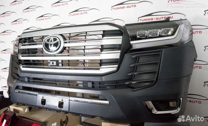Рестайлинг Toyota land cruiser 200 стиль LC 300 F2