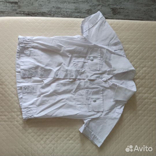 Рубашка белая для мальчика