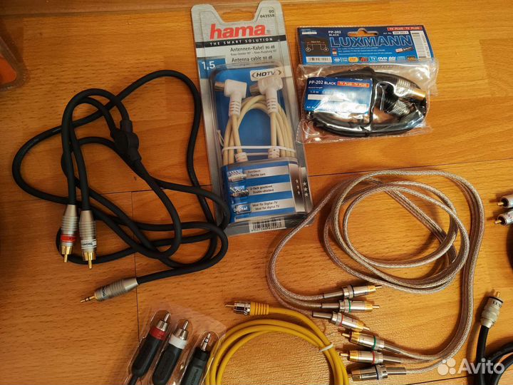 Кабеля аудио видео