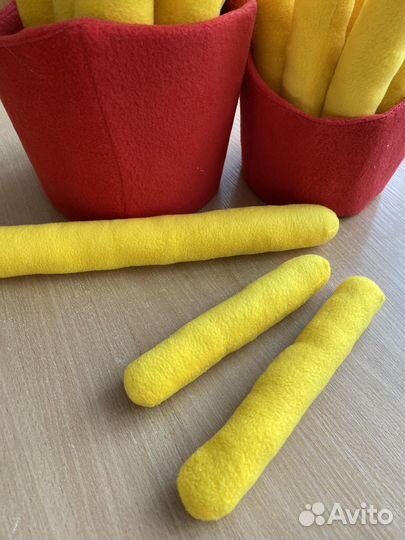 Игрушка «Картофель фри»