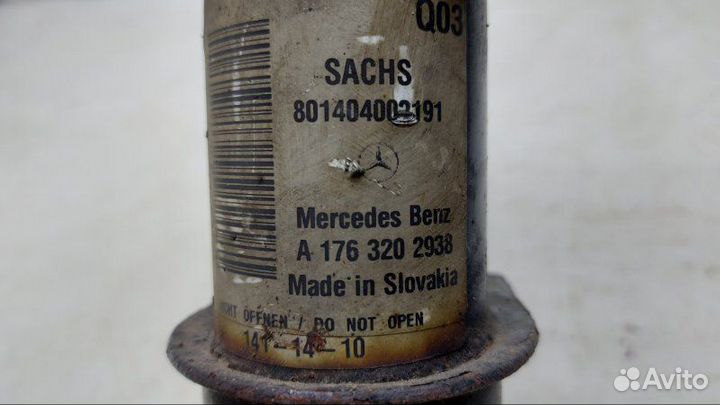 Амортизатор передний левый Mercedes-Benz Cla W117