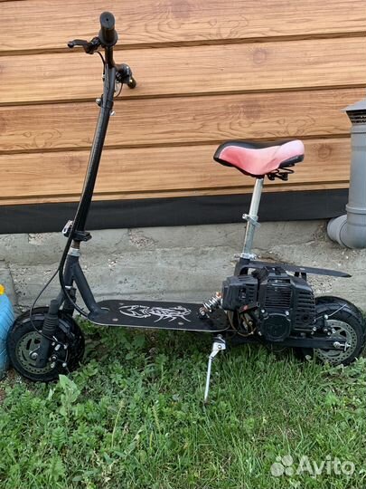 Бензиновый самокат