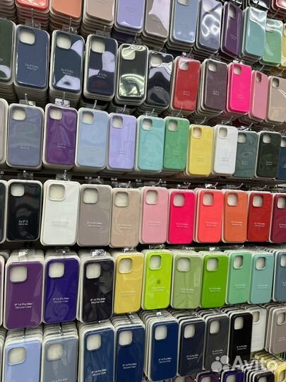Чехол силикон кейс на все айфоны оптом