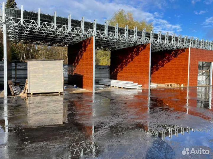 Сэндвич панель кровельная панель с базальтом