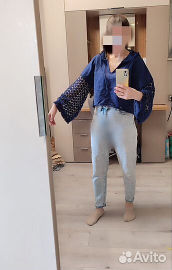 Летняя укороченная топ толстовка 42 -44