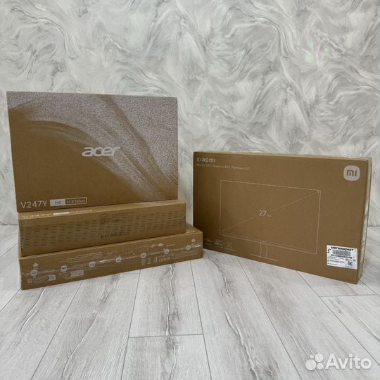 Новые игровые мониторы xiaomi 27 acer 24 IPS 100Hz