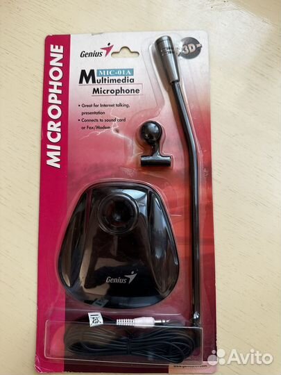 Петличный микрофон Genius MIC-01A