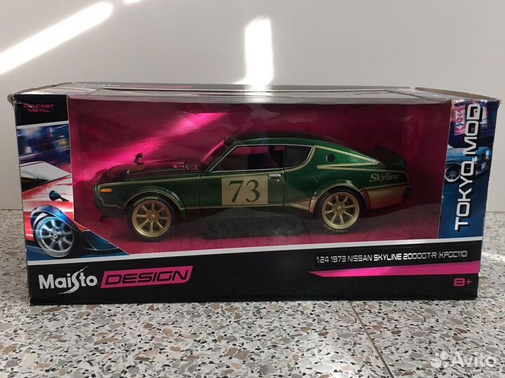 Модель Nissan Skyline 1:24 Maisto